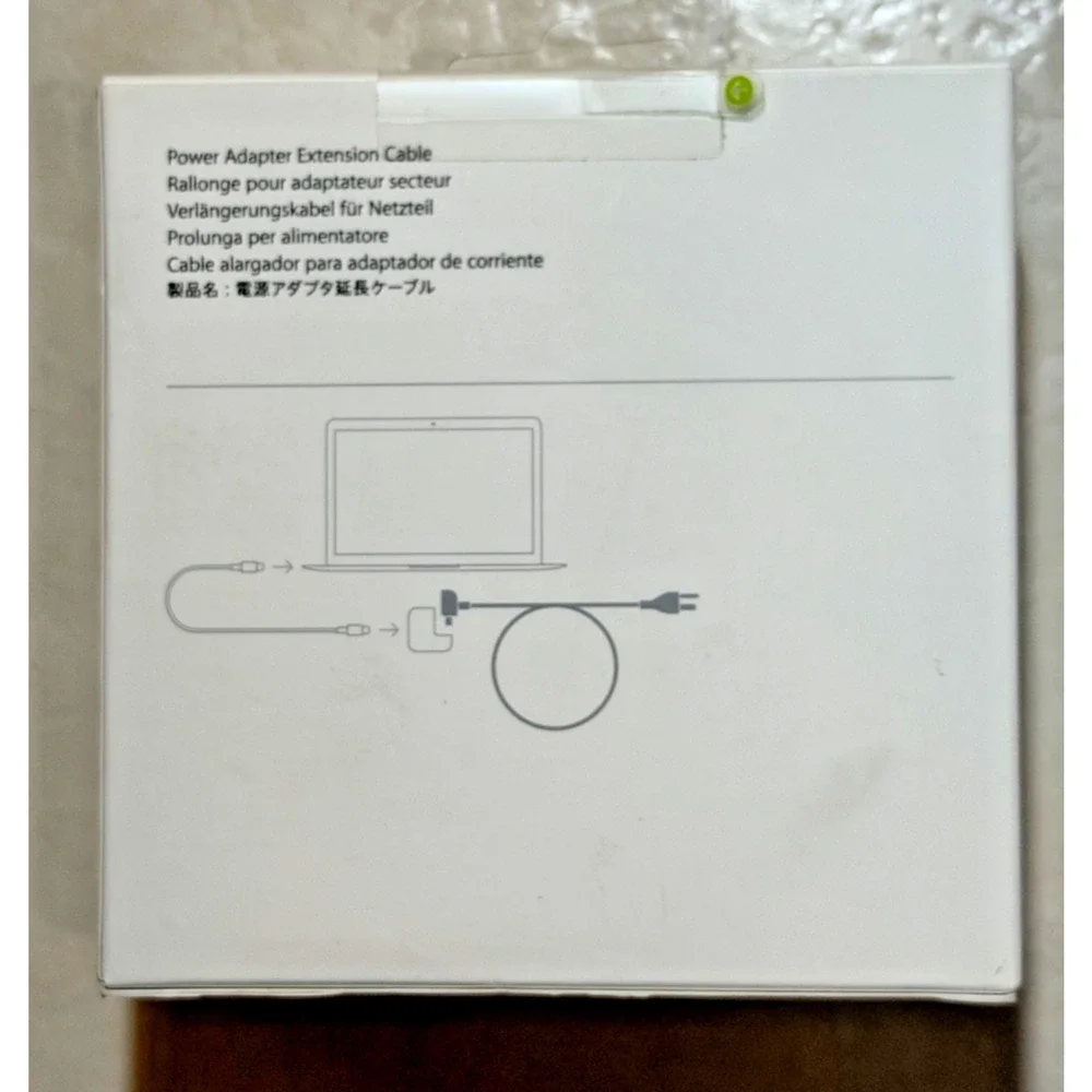 Apple Power Adapter Extension Cable 1.8m 6ft New in Box